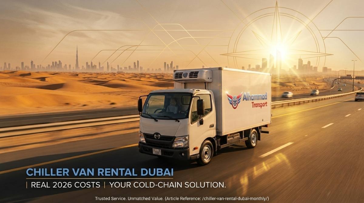 chiller van rental dubai monthly