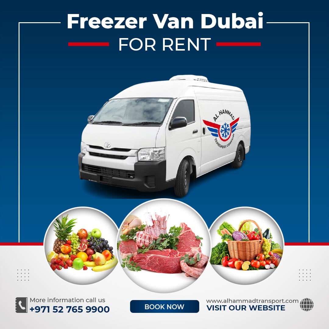 Freezer Truck for Rent in Dubai