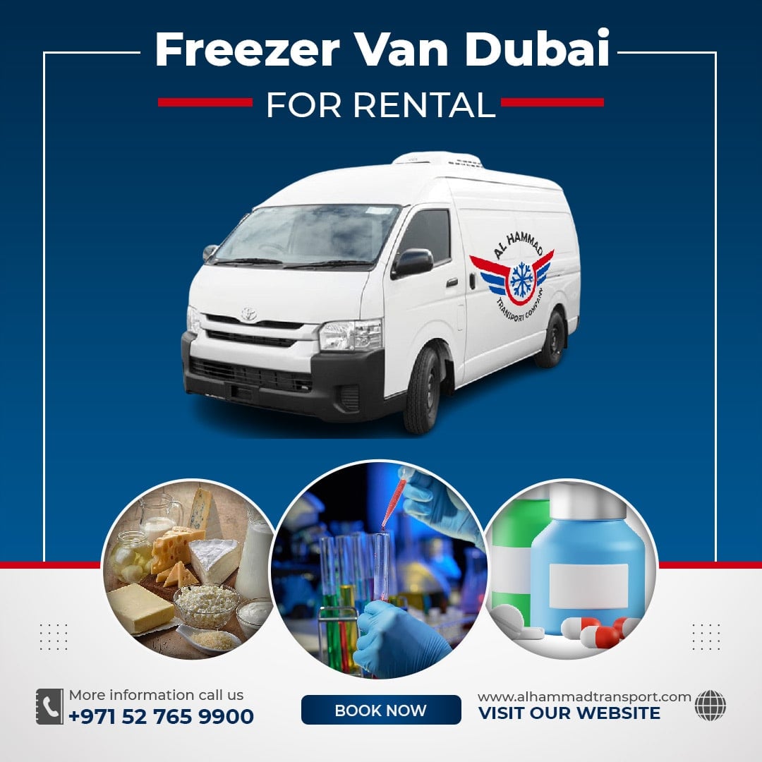 Freezer Truck for Rental in Dubai