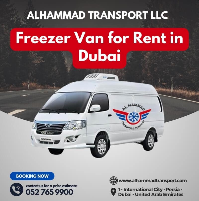 Freezer Van for Rent in Dubai