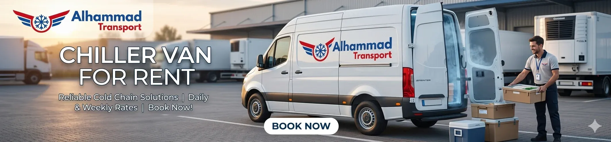 Chiller Van for Rent