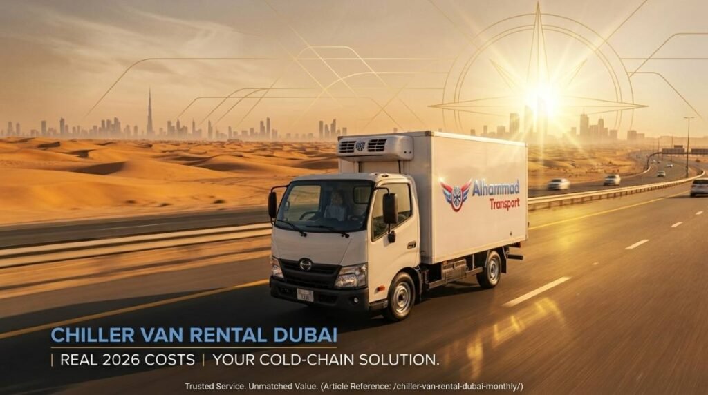 chiller van rental dubai monthly