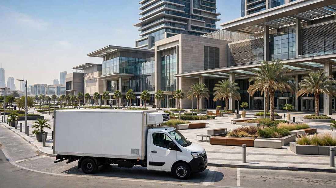 Chiller van rental in Al Barsha Dubai